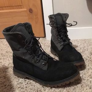 Black Timberland Boots